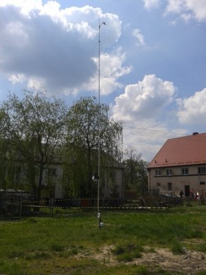 PM Ecology SM10 maszt pomiarowy gruntowy aluminiowy 10 m maszt anemometryczny, meteorologiczny, teleskopowy