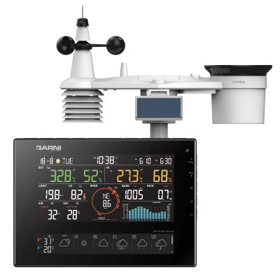Garni 2040 ARCUS 2GEN stacja pogody bezprzewodowa 7 w 1 internetowa WiFi prognoza 24h/10 dni