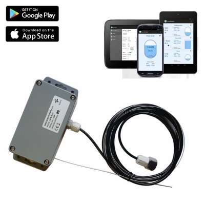 Navis LW BLE-C2 miernik poziomu cieczy bezprzewodowy Bluetooth do smartfona do 30 m