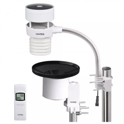 Garni 3055 ARCUS 2GN stacja pogody bezprzewodowa 6 w 1 internetowa WiFi anemometr ultradzwiekowy - ZE ZWROTU