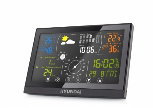 Hyundai WSP 5100 WIFI – stacja meteorologiczna z Wi-Fi i czujnikiem 4 w 1