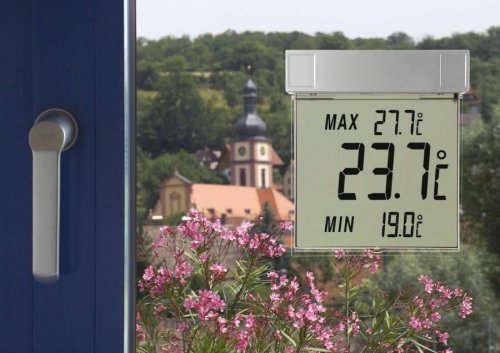 TFA 30.1025 VISION – termometr okienny elektroniczny z dużym wyświetlaczem