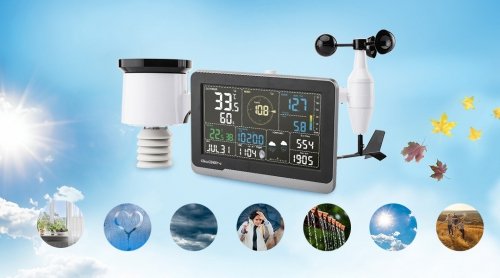 GoGEN ME 4900 – stacja meteorologiczna z Wi-Fi i czujnikiem 7 w 1
