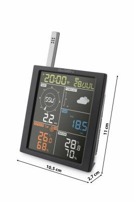 GoGEN ME 3700 – stacja meteorologiczna z Wi-Fi i czujnikiem 5 w 1  