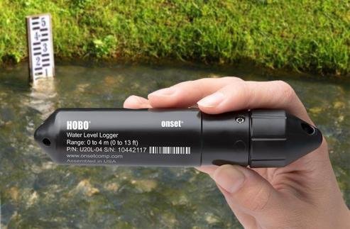 Rejestrator temperatury i poziomu wody HOBO U20L-04 do 4 m zanurzenia 