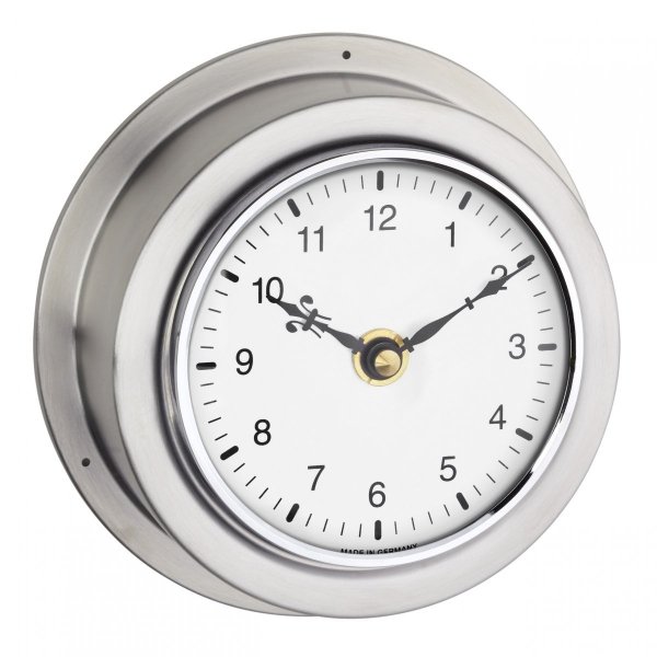 TFA 60.3014.54 MARITIM zegar tradycyjny mechaniczny okrętowy 140 mm