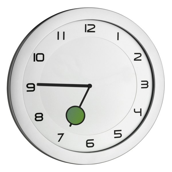 TFA 60.3028.54 HAPPY HOUR zegar ścienny wskazówkowy zmieniający kolor 28 cm