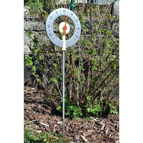TFA 12.2055.07 LOLLIPOP - termometr ogrodowy mechaniczny aluminiowy bardzo duży 95 cm