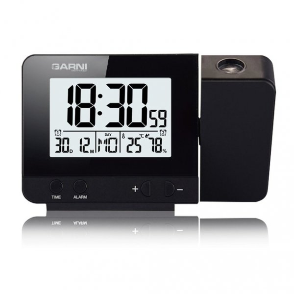  Garni 140 budzik elektroniczny z projektorem i czujnikiem temperatury