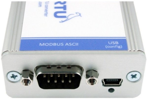 Papouch ASCII2RTU konwerter przemysłowy Modbus RTU do Modbus ASCII 