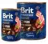 Brit Premium By Nature Pork & Trachea puszka 400g