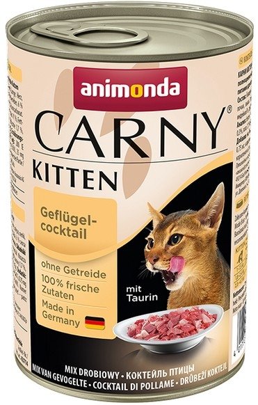 Animonda Carny Kitten Koktajl Drobiowy puszka 400g