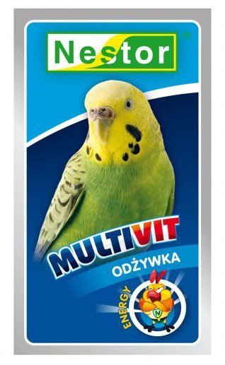 Nestor Odżywka dla małych papug Multivit