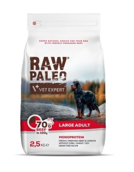  Raw Paleo Adult Large Beef 2,5kg