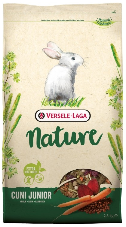 Versele-Laga Cuni Junior Nature pokarm dla młodego królika 2,3kg