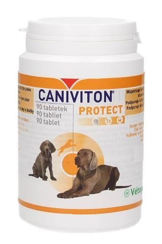 Vetoquinol Caniviton Protect 90 tabletek