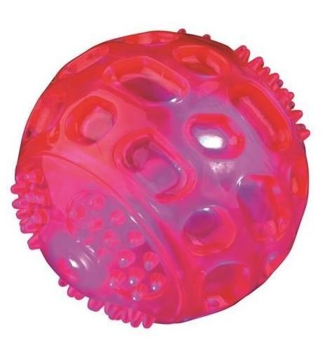 TRIXIE Piłka świecąca TPR z gumy termoplastycznej 6,5cm TX-33643