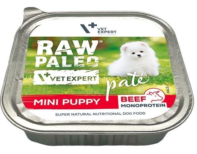 Raw Paleo Pate Mini Puppy wołowina 150g