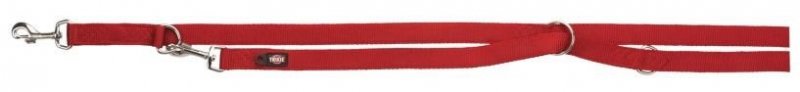 TRIXIE Smycz Premium XS 3w1 dwuwarstwowa 2m/10mm czerwona TX-201003