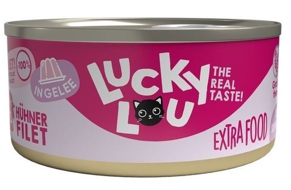 Lucky Lou Extrafood Kurczak w galaretce puszka 70g