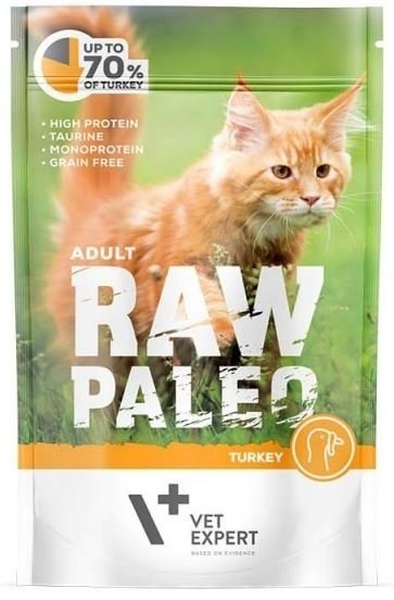 Raw Paleo Cat Adult Indyk saszetka 100g