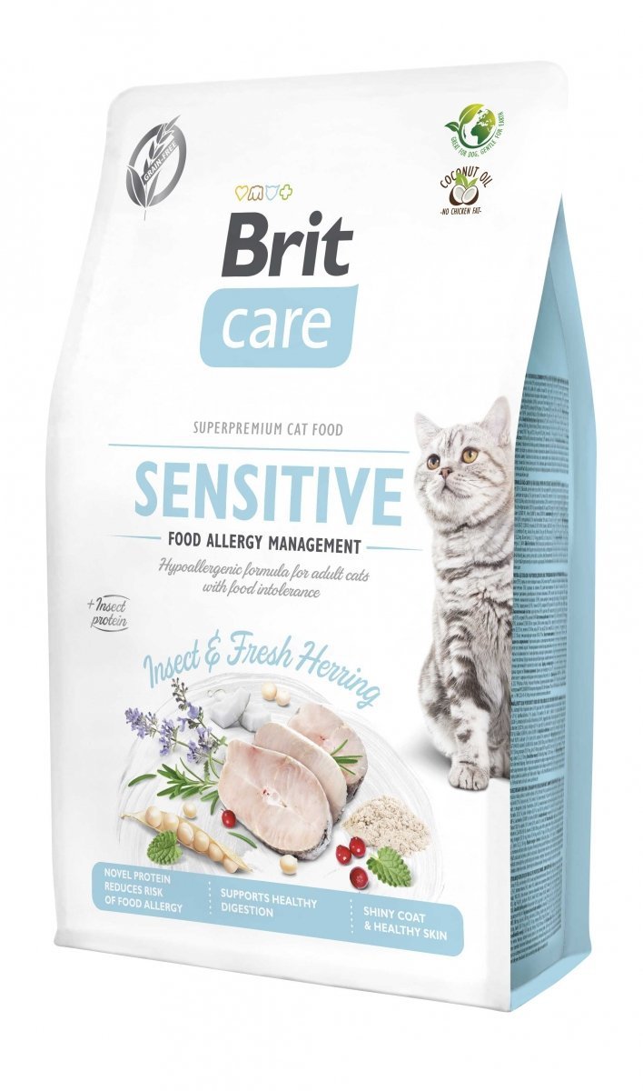 BRIT CARE CAT Sensitive Insects 2kg