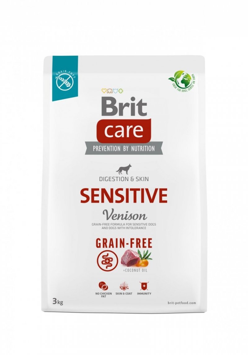 Brit Care Grain-free  Sensitive Venison 3kg
