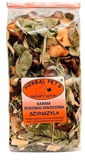 Herbal Pets Szynszyla Karma ziołowo-owocowa 150g
