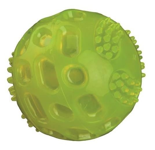 TRIXIE Piłka świecąca TPR z gumy termoplastycznej 5,5cm TX-33642