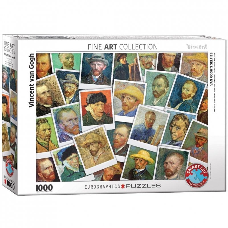Puzzle 1000 Autoportrety,Vincent van Gogh