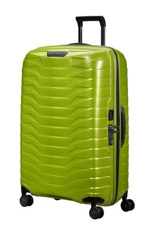 Bagaż wykonany z materiału ROXKIN, który posiada właściwości wysoce plastyczne.  Bagaż ma wbudowany  zamek szyfrowy z systemem TSA
