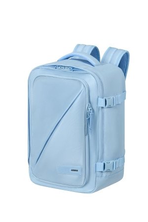  Torba/ plecak podręczny do RYANAIR . AMERICAN TOURISTER TAKE2CABIN CASUAL BACKPACK S PASTEL BLUE  21-004