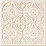 Majolika Creme A STR Dekor 20x20 Majolika Creme A STR Dekor 20x20