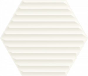 Paradyż Woodskin Bianco Heksagon Struktura B 19,8x17,1