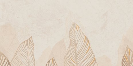 Tubądzin Mild Clay leaves D Dekor gresowy 119,8x59,8