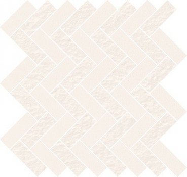 White Micro Mosaic Parquet Mix 31,3x33,1