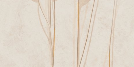 Tubądzin Mild Clay leaves A Dekor gresowy 119,8x59,8