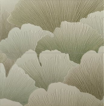 Domino Biloba Dekor ścienny 2-elementowy 61,8x60,8