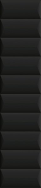 Paradyż Duo Tonne Black Struktura D Mat 29,8x6,5