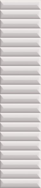 Paradyż Duo White Struktura B Mat 29,8x6,5