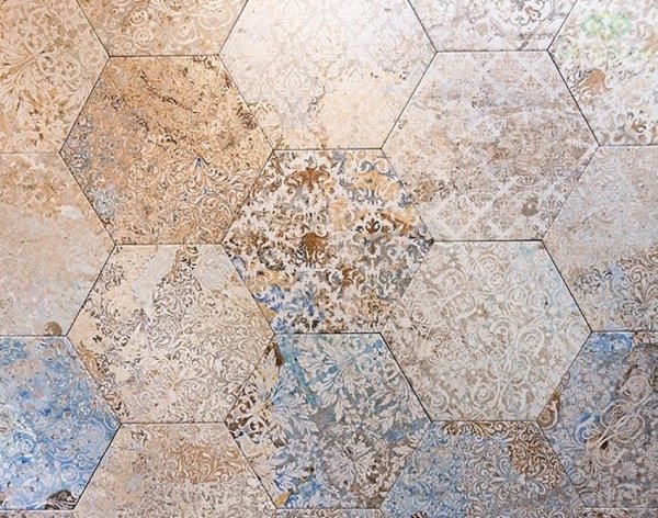 Aparici Carpet Vestige Hexagon 25x29