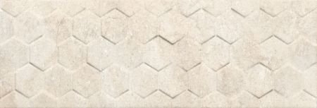 Ceramika Color Arena Cream Hexagon Rett. 25x75