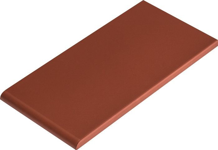 CERRAD parapet gładki burgund 245x135x13 g1 szt