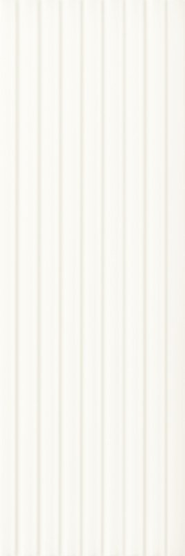 PARADYZ PAR elanda bianco ściana struktura rekt. stripes 25x75 g1 250x750 g1 m2