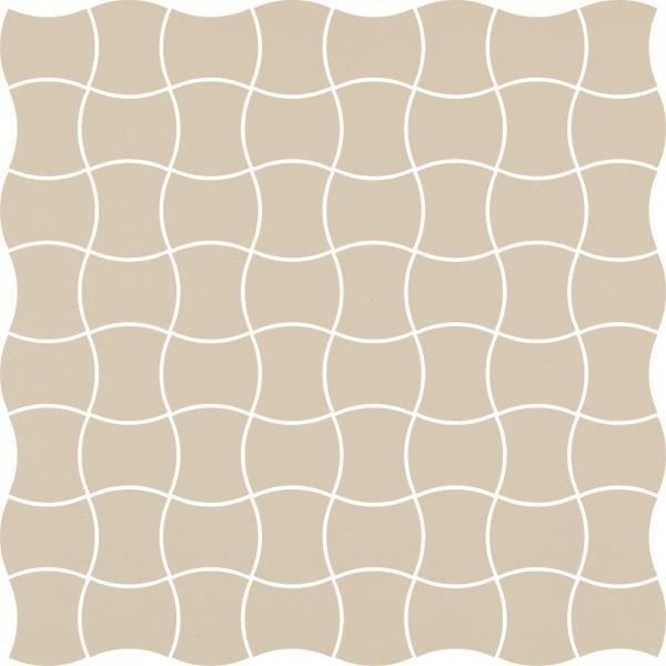 PARADYZ PAR modernizm bianco mozaika prasowana k.3,6x4,4 30,86x30,86 g1 309x309 g1 szt