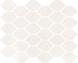 NOWA GALA mozaika poler aquamarina 01 biały 320x270x9,5 g1 szt