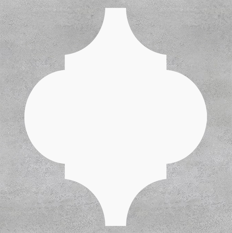 CERAMIKA BIANCA perla white arabeska 125x145 mm WYPRZEDAŻ DOTYCZY STANÓW MAGAZYNOWYCH (126 szt) g1 szt