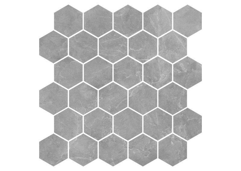 NOWA GALA mozaika półpoler silver grey 12 jasny szary 270x270x9,5 g1 szt
