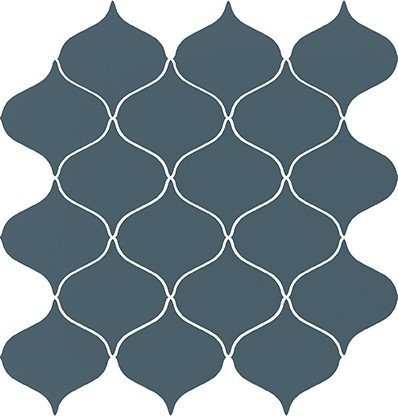 OPOCZNO ocean romance turquoise mosaic satin 281x293 mm WYPRZEDAŻ DOTYCZY STANÓW MAGAZYNOWYCH (33 szt) g1 szt