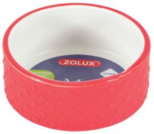 Zolux Miska gres dla gryzoni 100ml czerwona [206616]